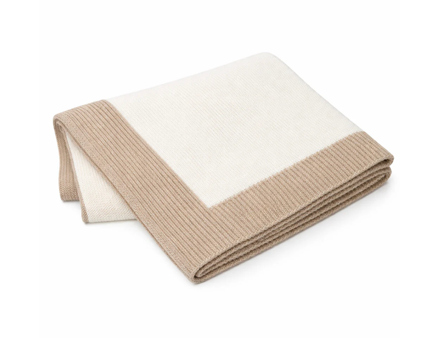 Jersey Knit Blanket Rib Border w/monogram