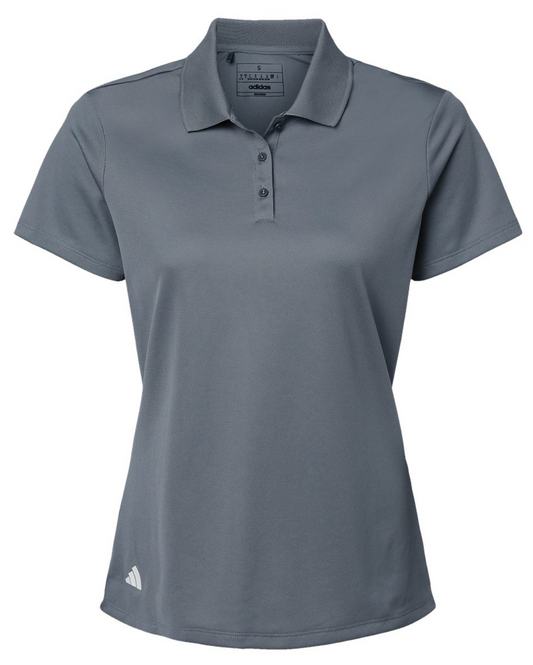 Adidas Women's Performance Piqué Polo- Onix