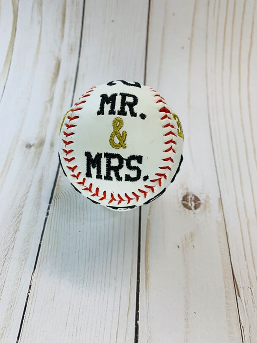 Embroidered Baseballs
