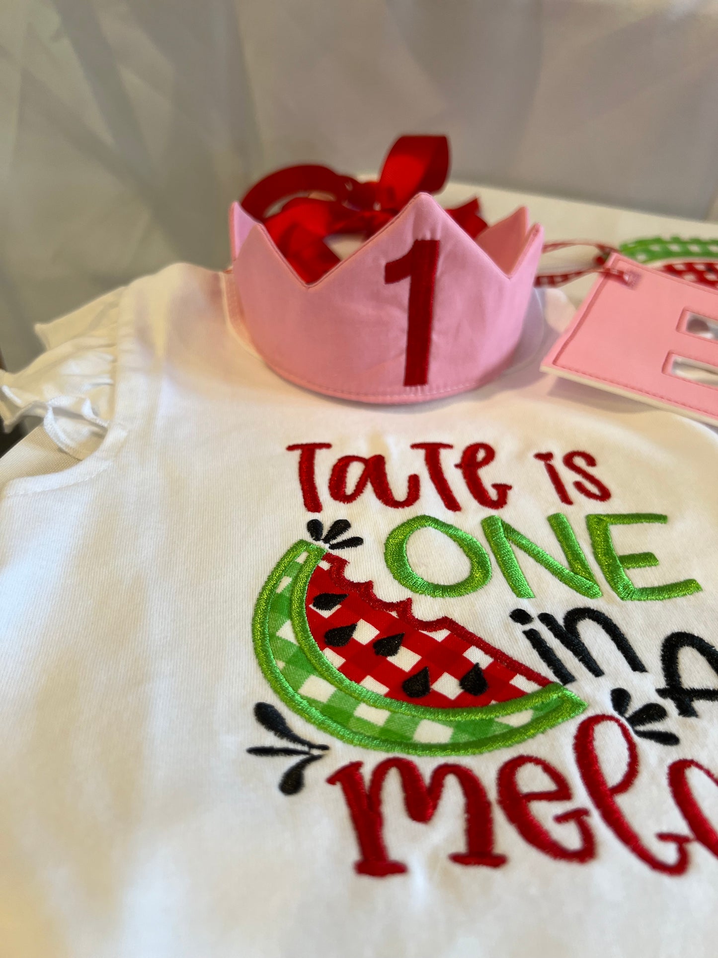 Custom Embroidered Birthday Banner