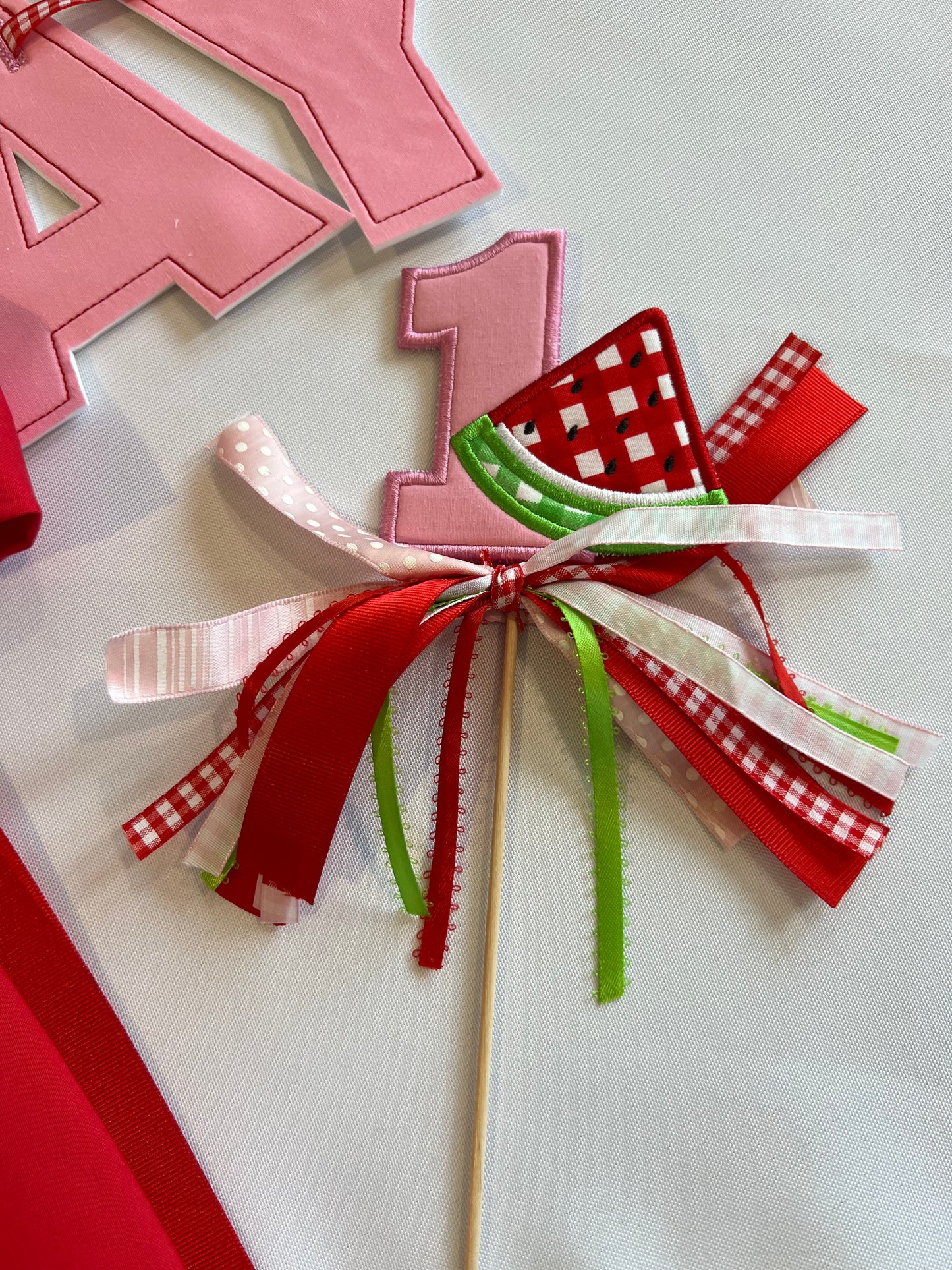 Custom Embroidered Birthday Banner