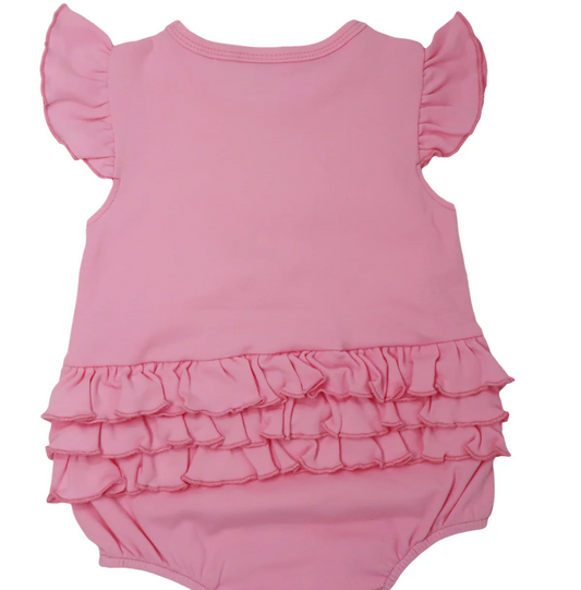 RUFFLE BUM BUBBLE w/monogram