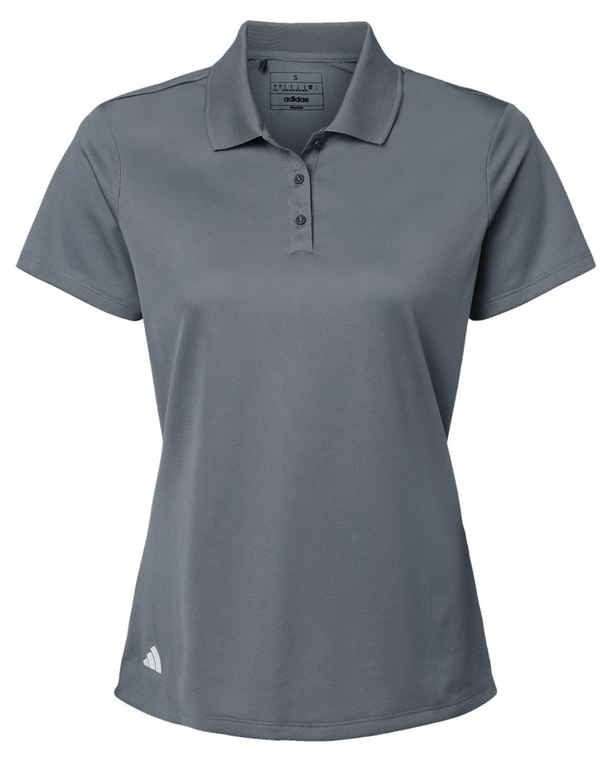 Adidas Women's Performance Piqué Polo- Onix