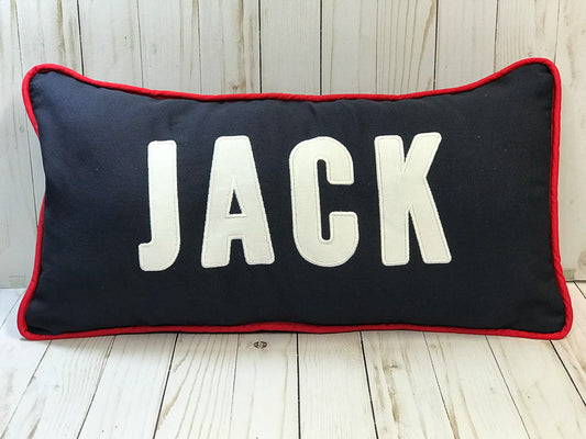 Monogramed Pillow