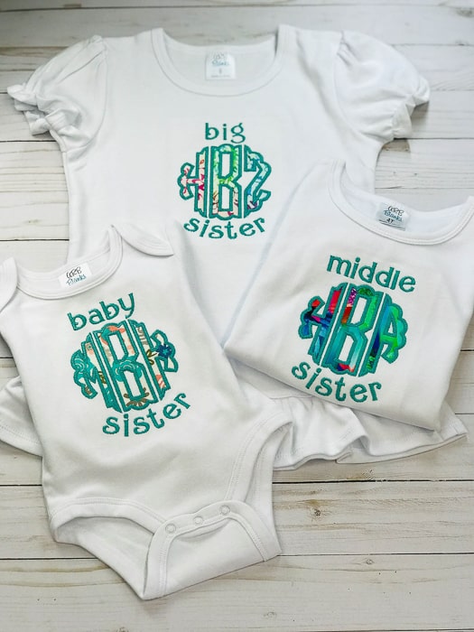 Sibling Shirts and Bodysuit Sets