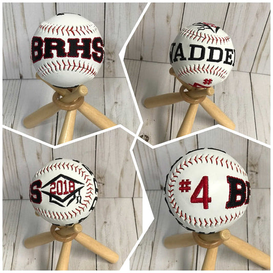 Embroidered Baseballs