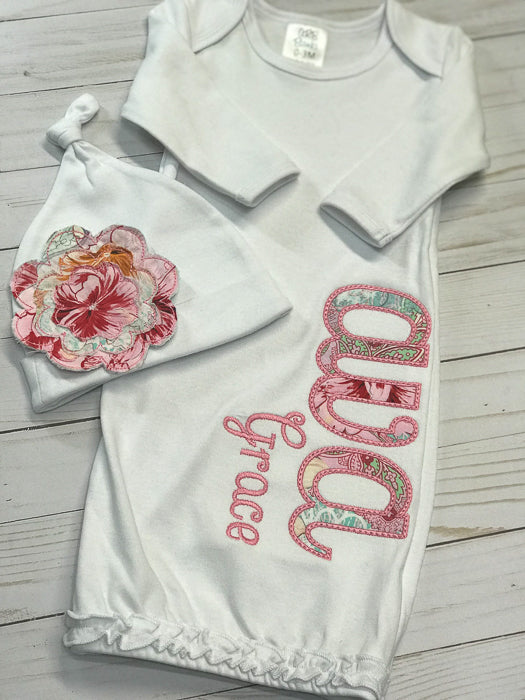 Baby Girl Coming Home Gown